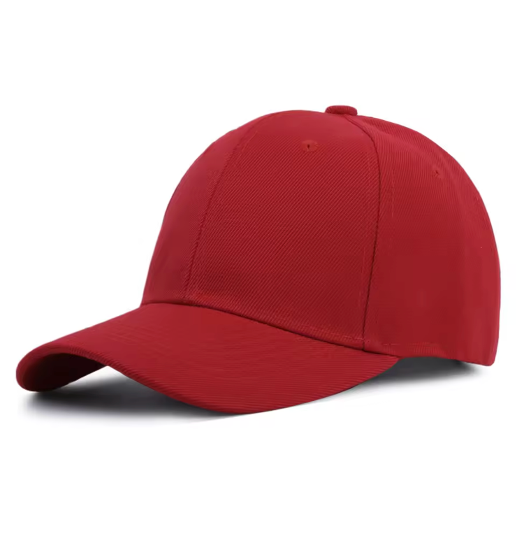 Solid Color Twill Plain Soft Top Acrylic Sports Cap Dad Hats Adjustable Blank Custom Unstructured Baseball
